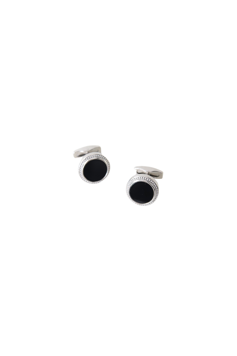 Cufflinks/Circle Black