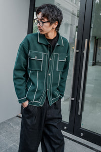 K Stitch Knit/Green