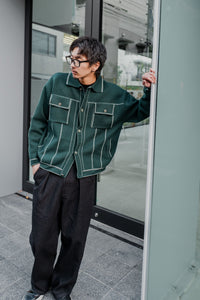 K Stitch Knit/Green