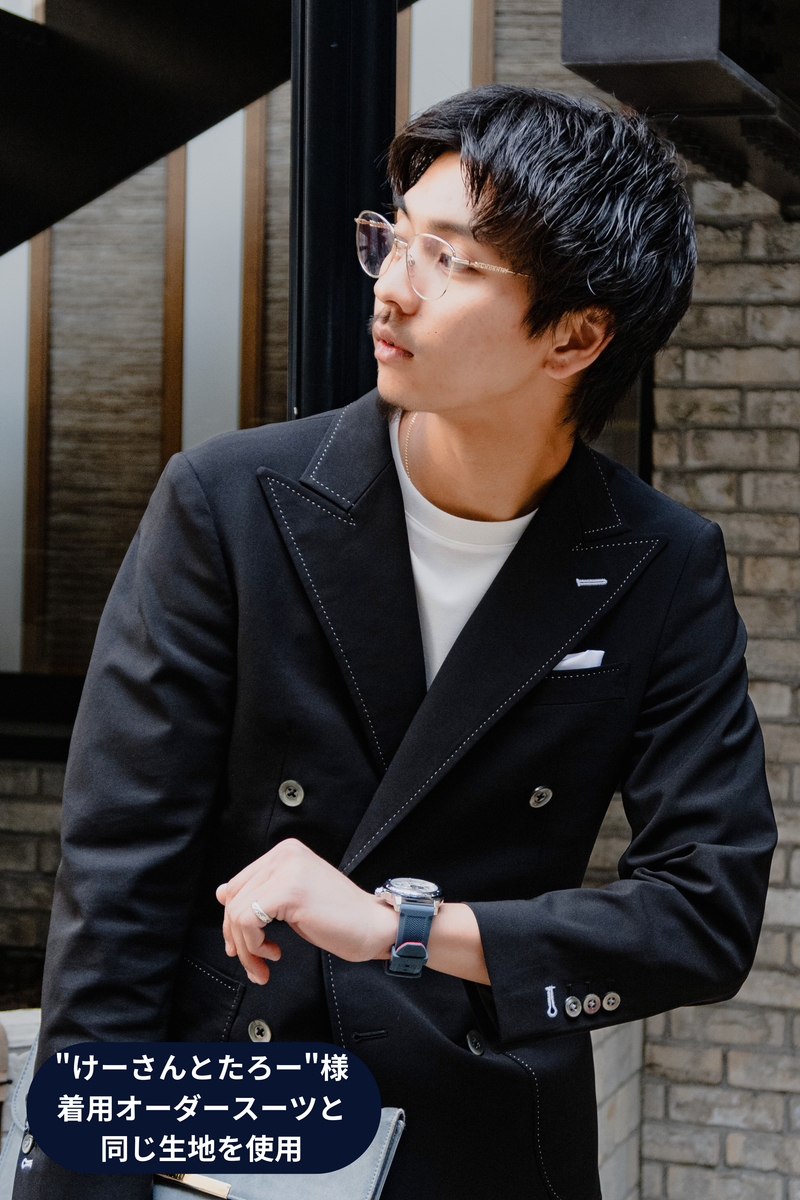 Basic Double Setup/Black × White Stitch