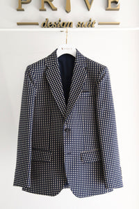 Dot Jacket/Blue