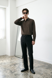 K Dress Shirt/Brown