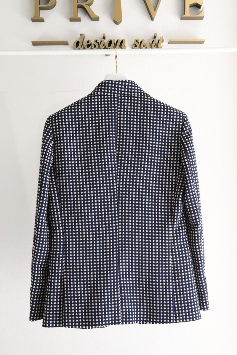 Dot Jacket/Blue