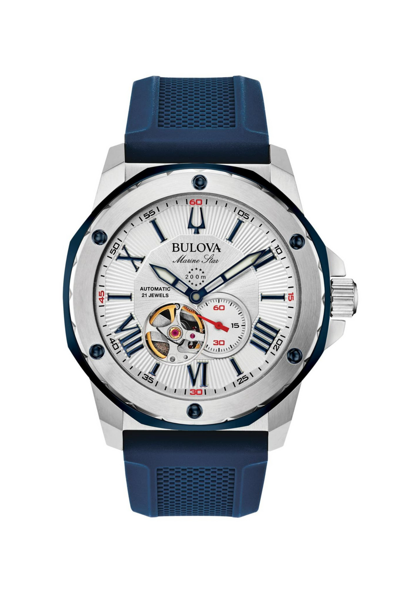 【BULOVA】98A225/Marine Star（blue）
