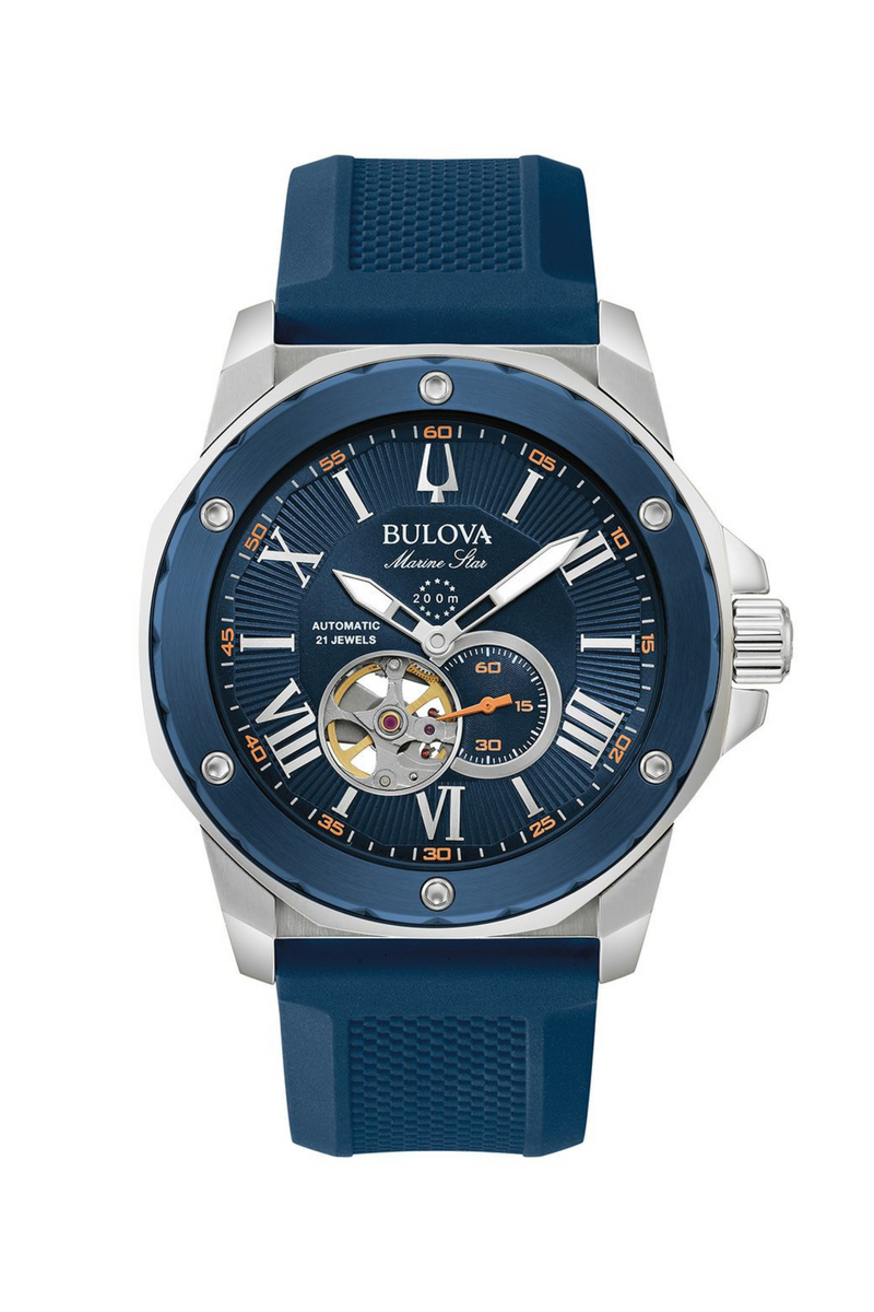 【BULOVA】98A303/Marine Star（blue）