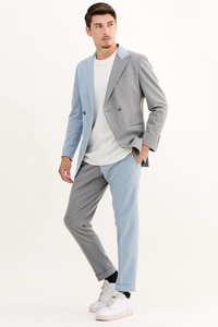 【WEB限定】2color Luxury Setup/Grey×Blue