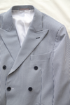 Seersucker Double Jacket/Blue