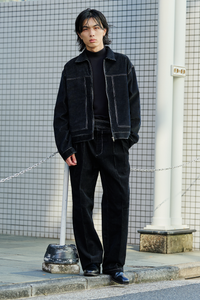 【WEB限定】Corduroy Tracker Wide Setup/Black