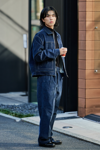 【WEB限定】Corduroy Tracker Wide Setup/Blue