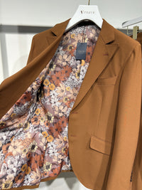 Mona Flower Jacket/Camel