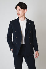 【再入荷】Basic Double Jacket/Navy
