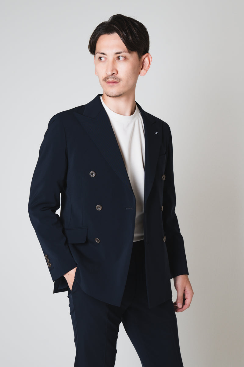 【再入荷】Basic Double Jacket/Navy