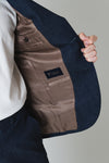 Denim Single Jacket／ブルー
