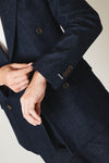 Denim Double Jacket/Blue