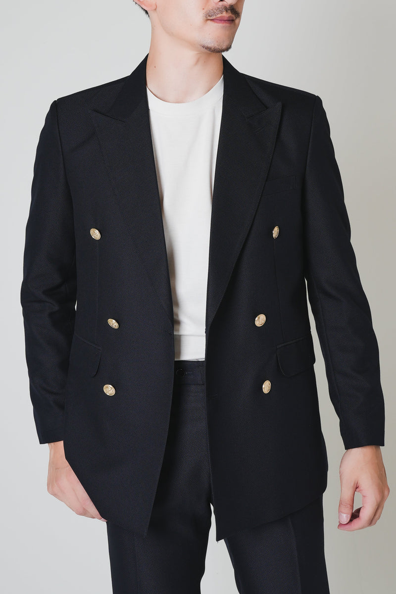 K Double 3 Line Jacket/Navy