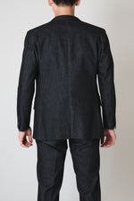 Denim Single Jacket／ブラック