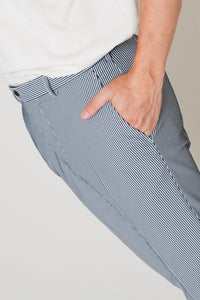 Seersucker Double Pants/Blue