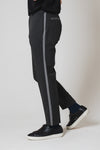 Line Design Pants／グレー