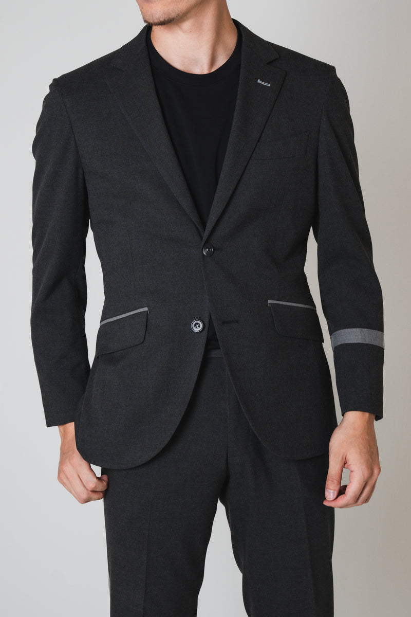 Line Design Jacket/Grey