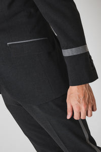Line Design Jacket/Grey