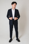 Stiripe Double Setup/Navy