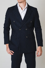 Stiripe Double Setup/Navy