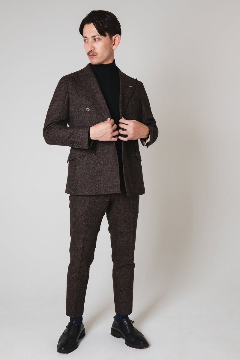 Flannel Double Setup/Brown