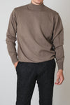 High neck knit/Moca