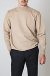 High neck knit/Beige