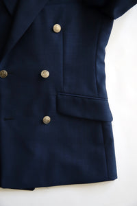 Navy×Gold Jacket/Navy