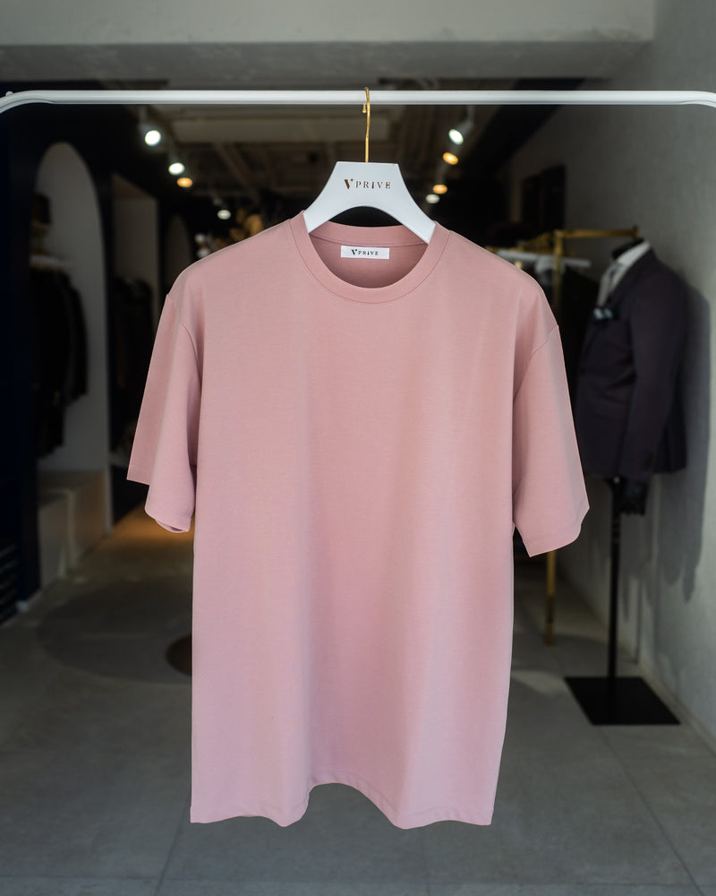 Basic Color Tシャツ／ピンク