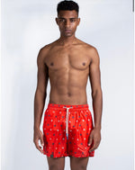 Swimwear／flower red