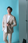 Basic Double Jacket/Beige