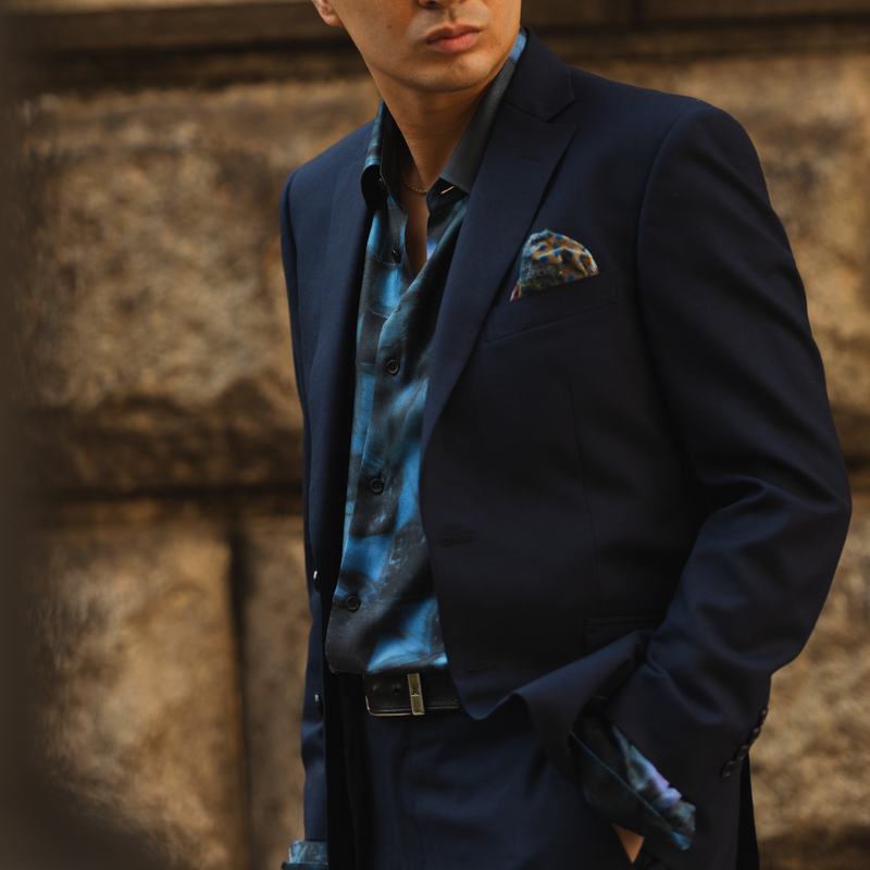 Order suit／新作ネイビースーツ