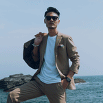 Basic Single Jacket/Camel