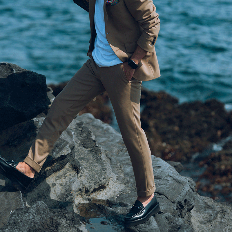 Basic Pants/Camel