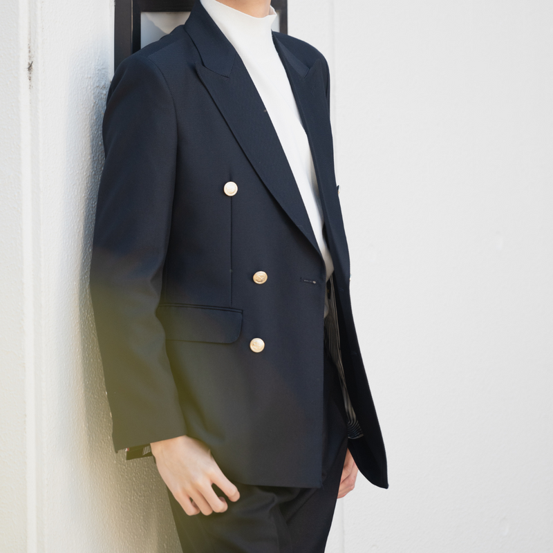 Line Design／ネイビー