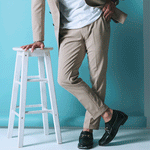 Basic Double Pants/Beige