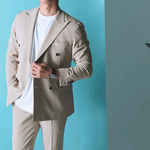 Basic Double Jacket/Beige